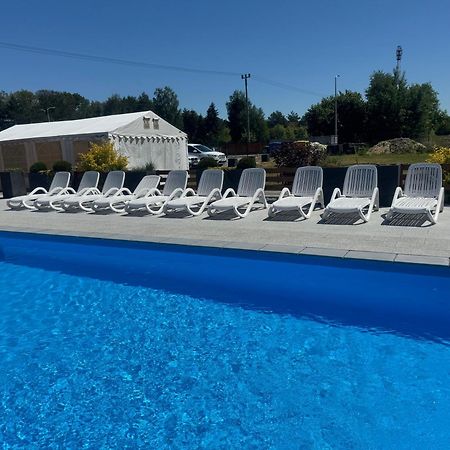 Miodowa Sadyba Domki Caloroczne Kluczbork Ligota Zamecka Buitenkant foto