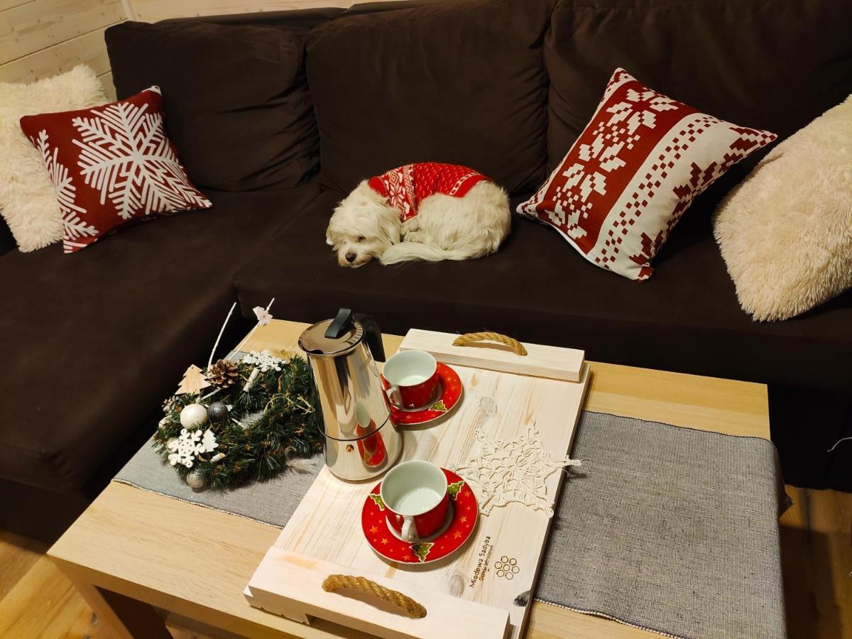 Miodowa Sadyba Domki Caloroczne Kluczbork Ligota Zamecka Buitenkant foto