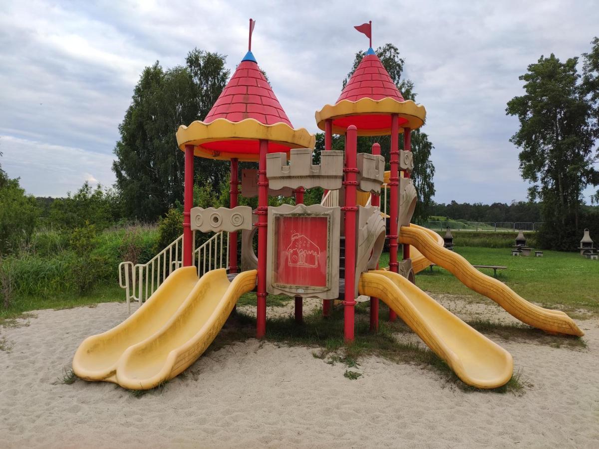 Miodowa Sadyba Domki Caloroczne Kluczbork Ligota Zamecka Buitenkant foto