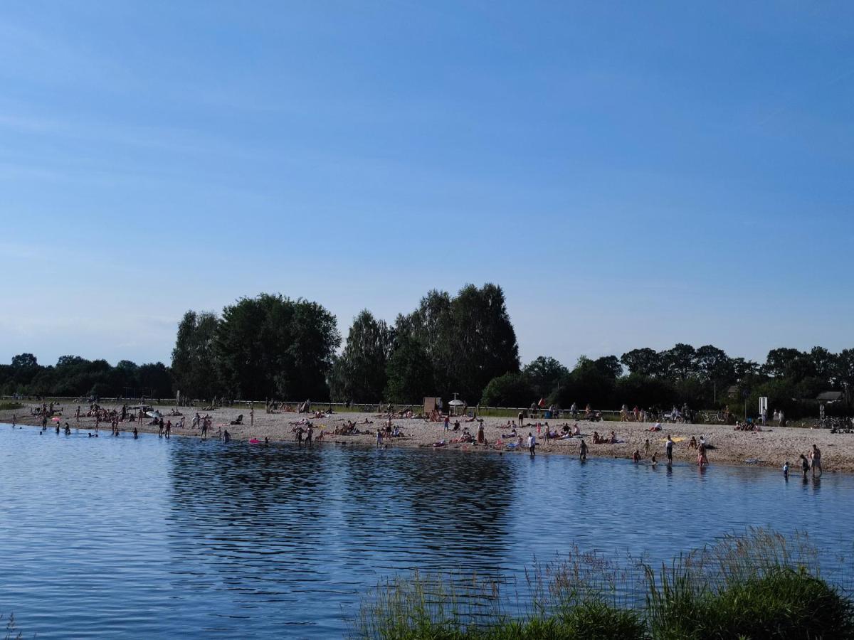 Miodowa Sadyba Domki Caloroczne Kluczbork Ligota Zamecka Buitenkant foto