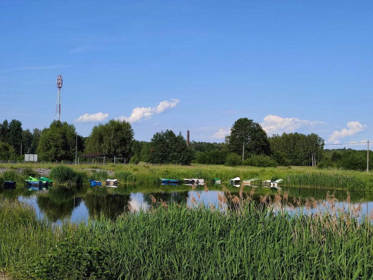 Miodowa Sadyba Domki Caloroczne Kluczbork Ligota Zamecka Buitenkant foto