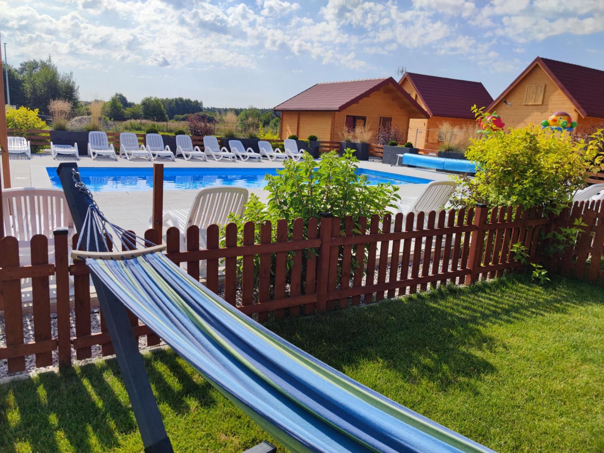 Miodowa Sadyba Domki Caloroczne Kluczbork Ligota Zamecka Buitenkant foto