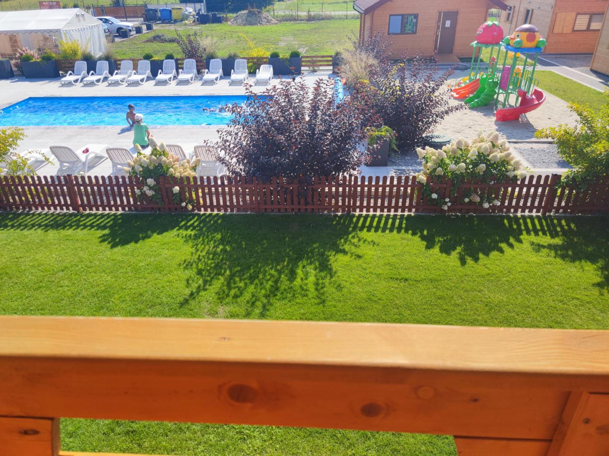 Miodowa Sadyba Domki Caloroczne Kluczbork Ligota Zamecka Buitenkant foto