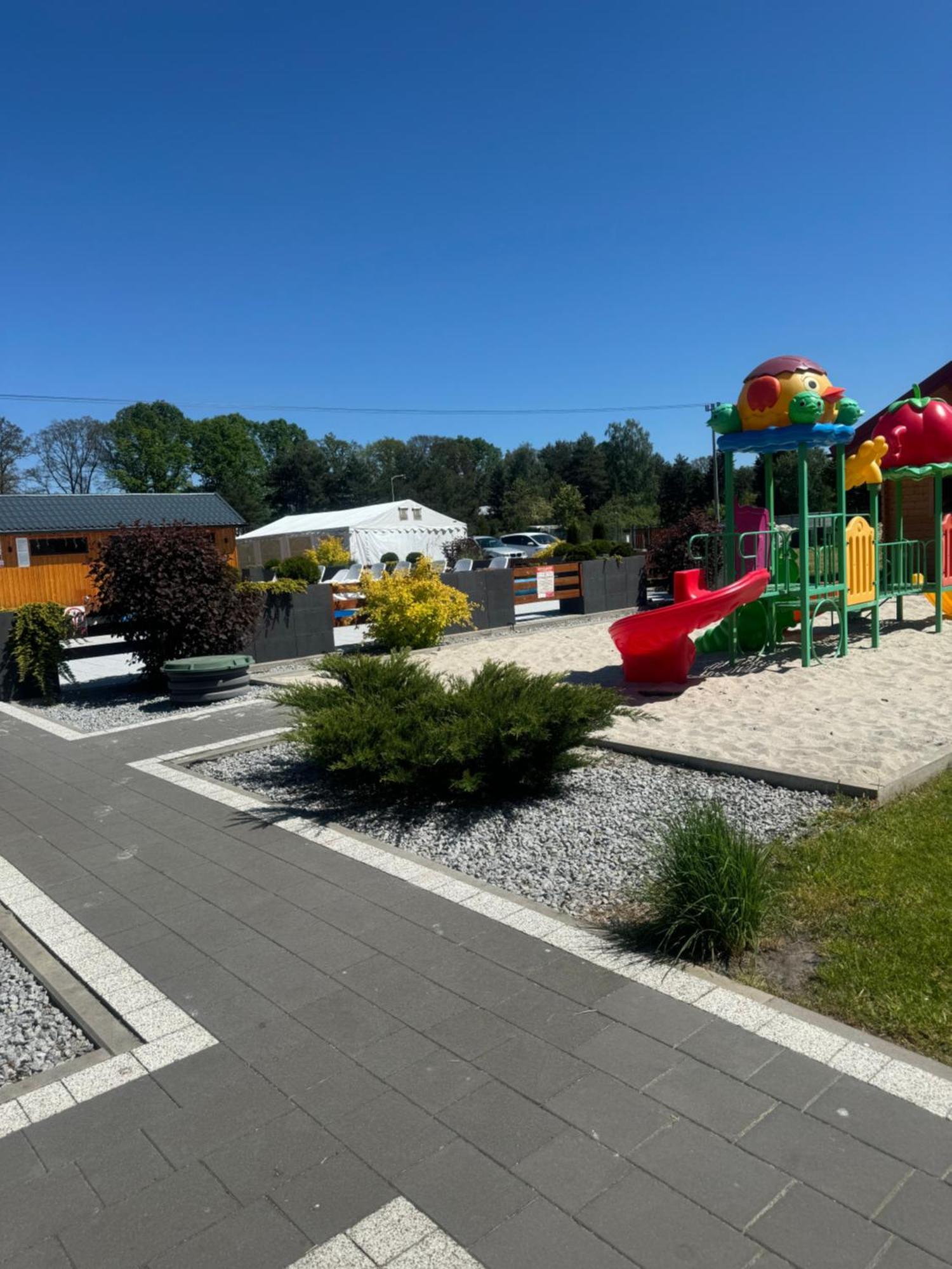 Miodowa Sadyba Domki Caloroczne Kluczbork Ligota Zamecka Buitenkant foto