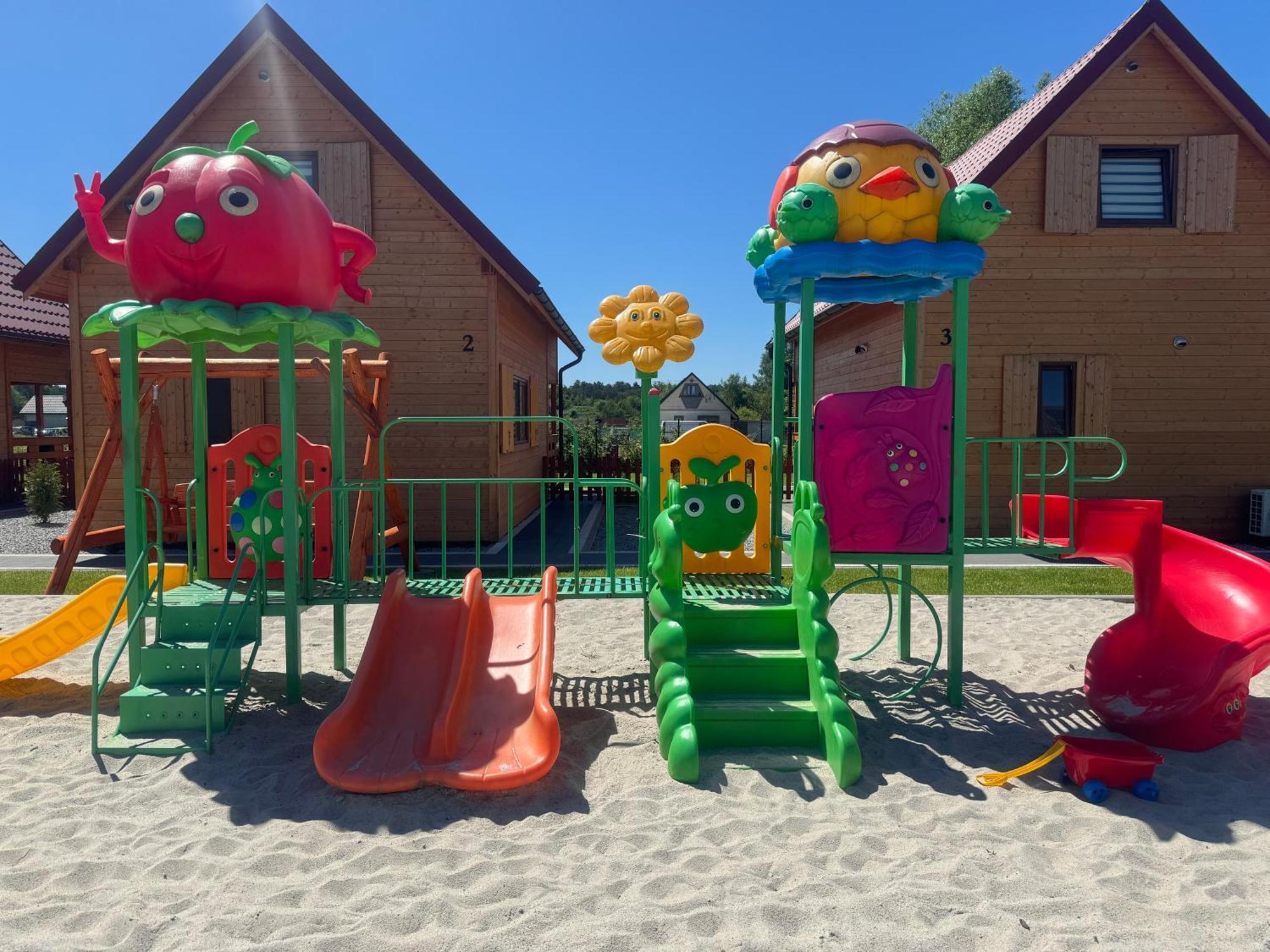 Miodowa Sadyba Domki Caloroczne Kluczbork Ligota Zamecka Buitenkant foto