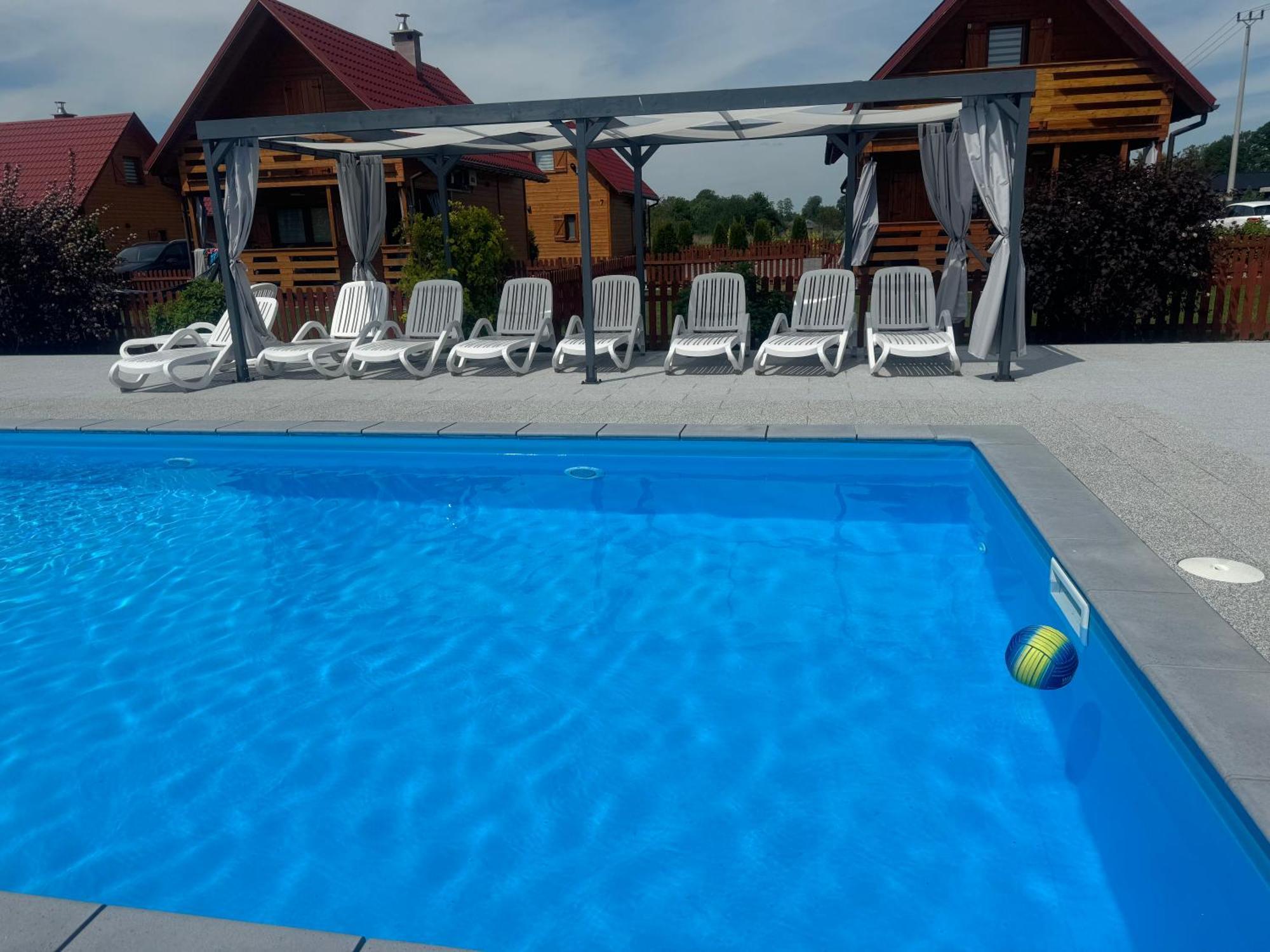 Miodowa Sadyba Domki Caloroczne Kluczbork Ligota Zamecka Buitenkant foto